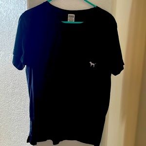 PINK t-shirt with dog on the back leopard print